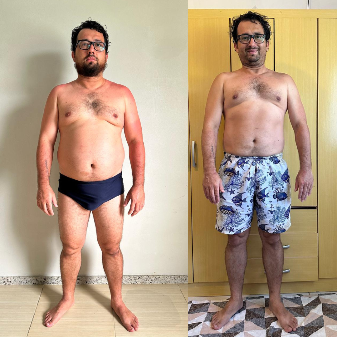 Resultado real de aluno da Imersão Corpo Definido 28D